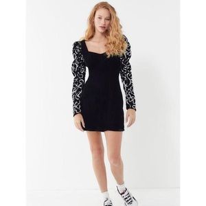 Urban outfitters sparkly dress
